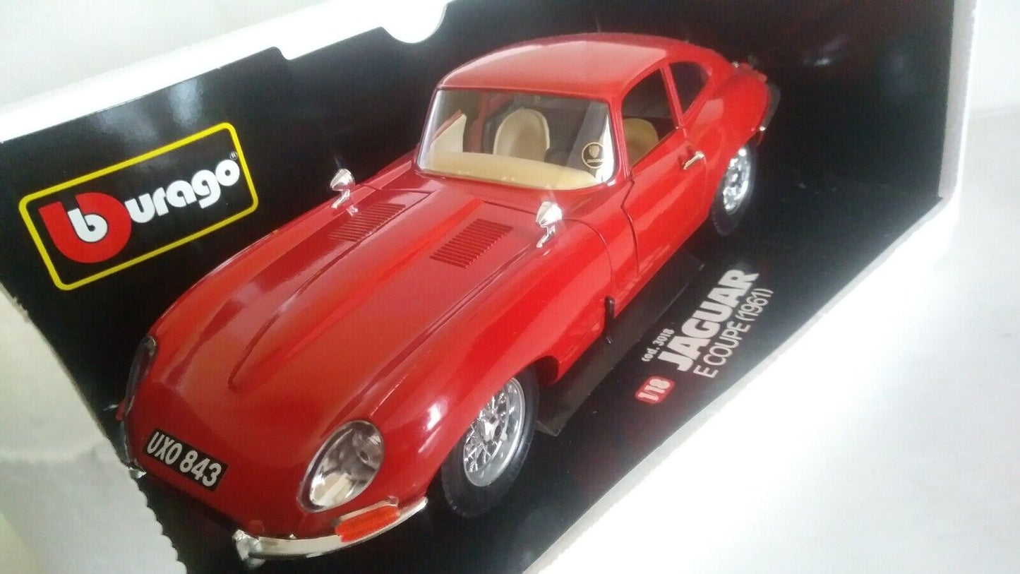 JAGUAR "E" COUPE' 1961 BURAGO SCALA 1/18