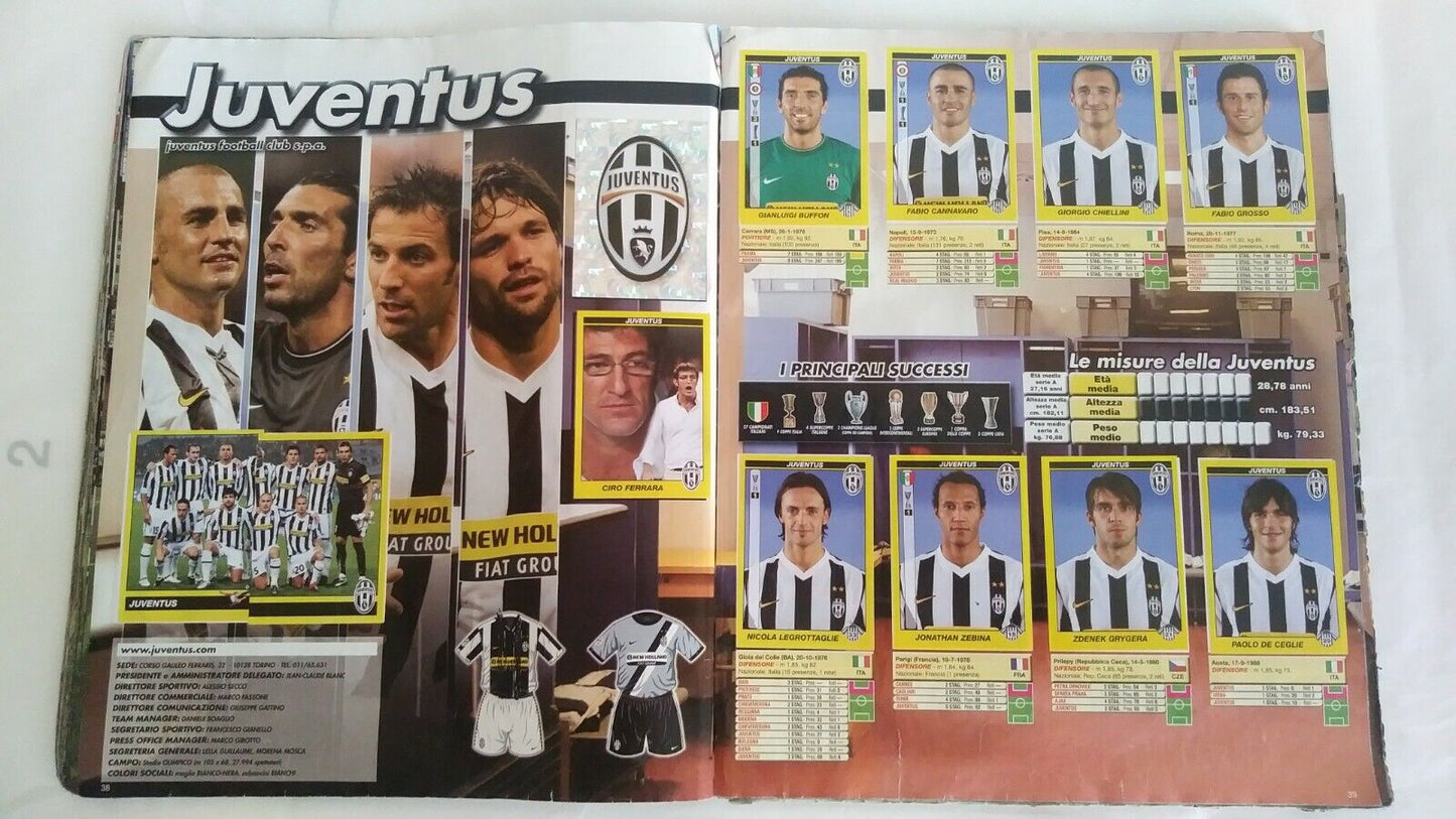 ALBUM CALCIATORI PANINI 2009-10 DA RECUPERO