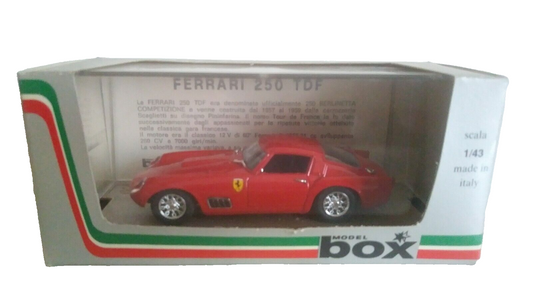 FERRARI 250 TDF MODEL BOX SCALA 1/43