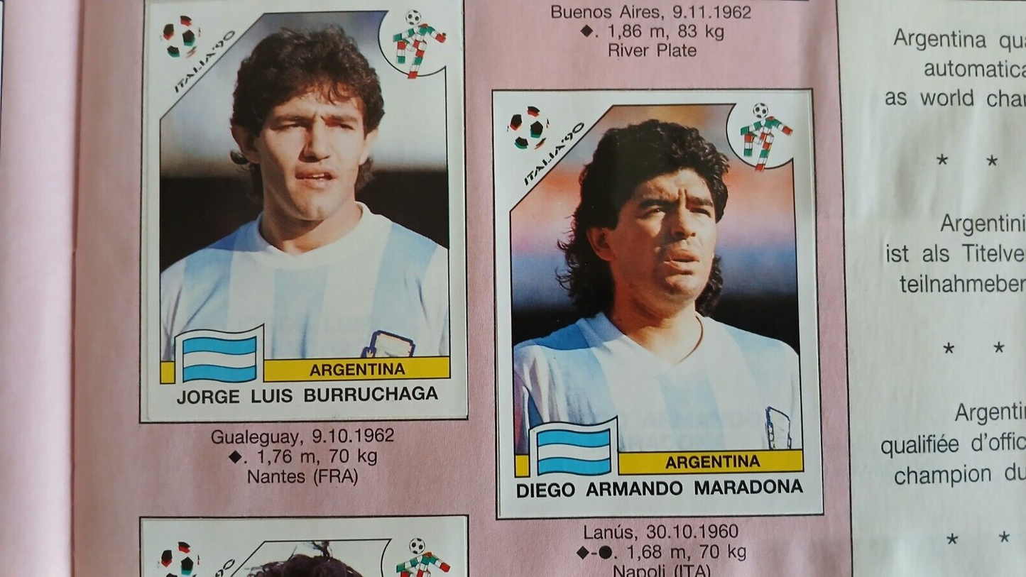 ALBUM CALCIATORI PANINI ITALIA 90