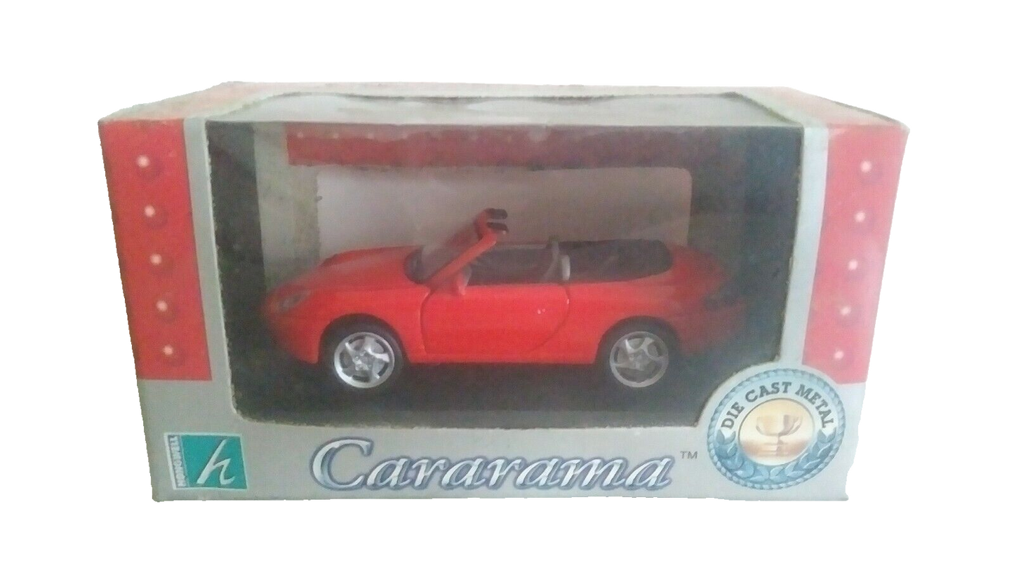 PORSCHE 911 CONVERTIBLE CARARAMA SCALA 1/43