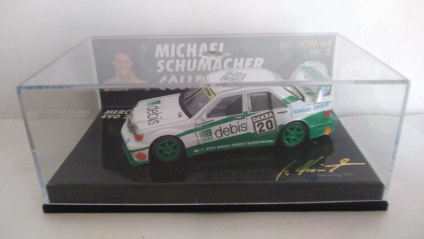 MICHAEL SCHUMACHER COLLECTION MINICHAMPS 1:64 SCEGLI DAL MENU A TENDINA