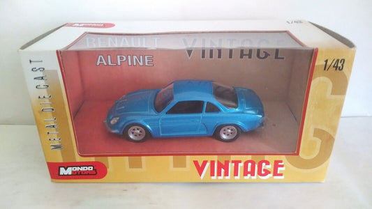 RENAULT ALPINE MONDO MOTORS SCALA 1/43