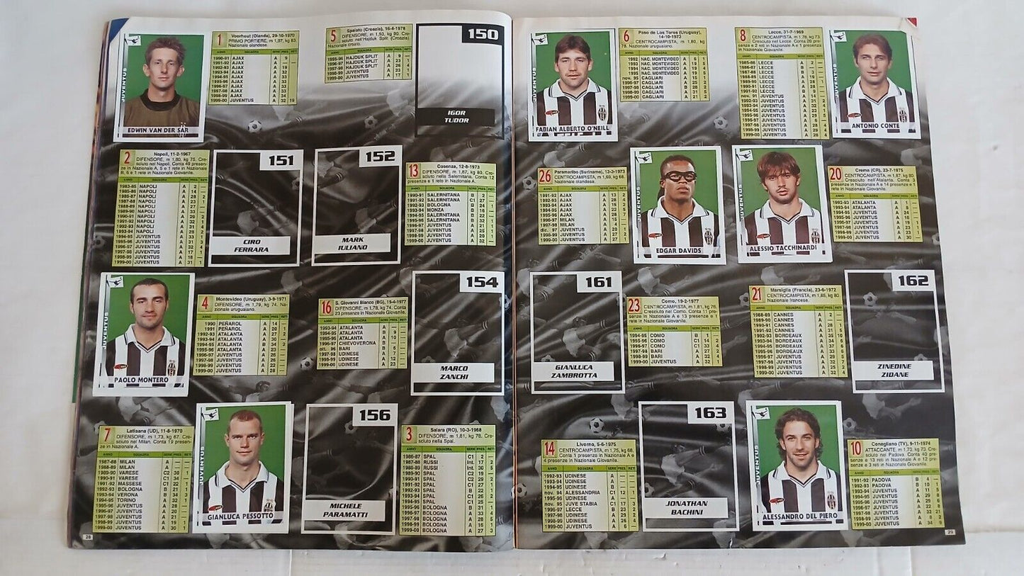 ALBUM CALCIATORI PANINI 2000-01