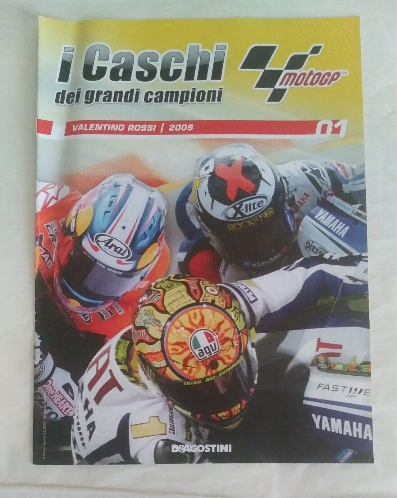 CASCHI MOTO GP FASCICOLI SCEGLI DAL MENU A TENDINA