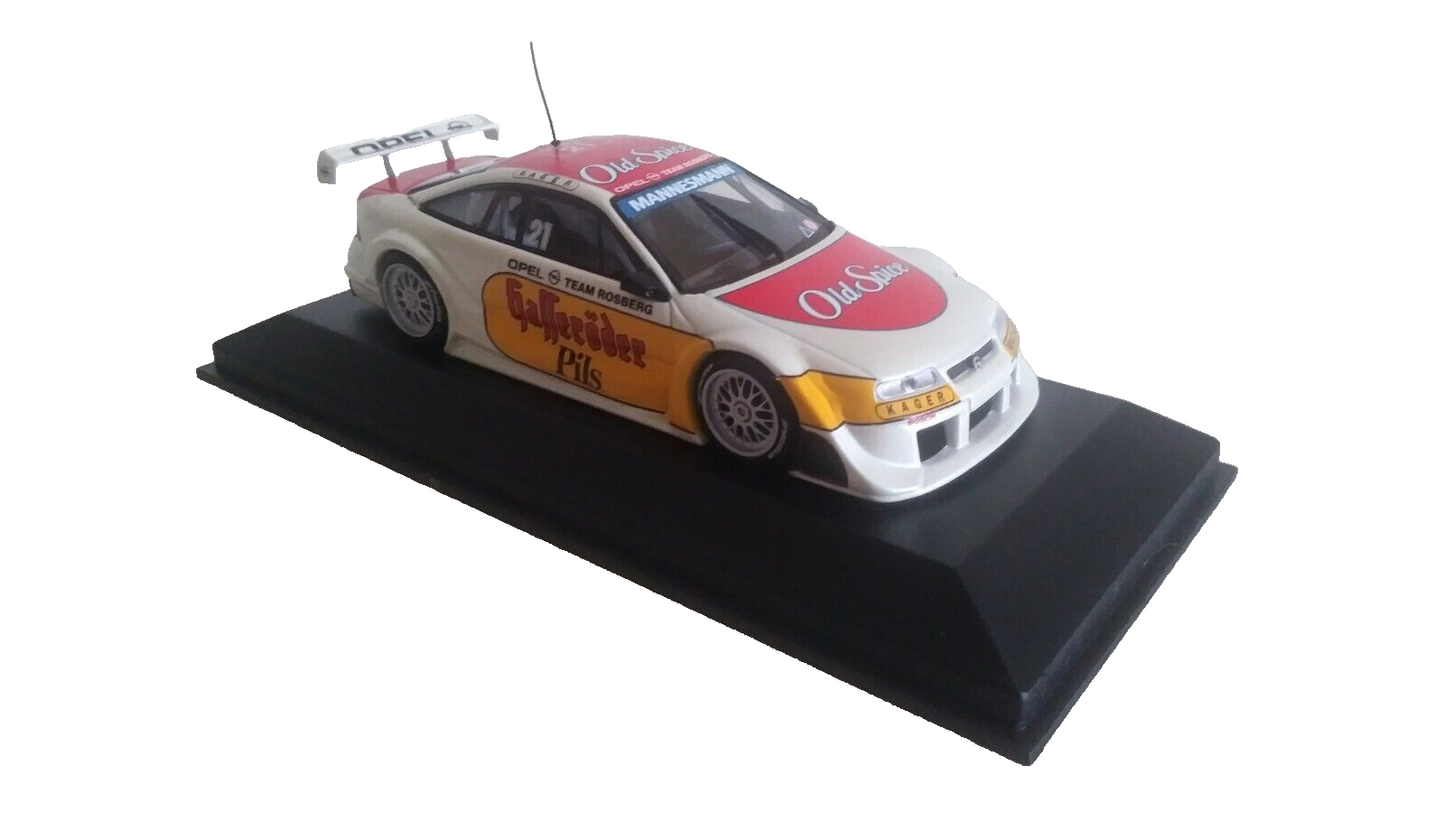 OPEL CALIBRA DTM V6 TEAM ROSBERG STUCK 1996 MINICHAMPS SCALA 1/43