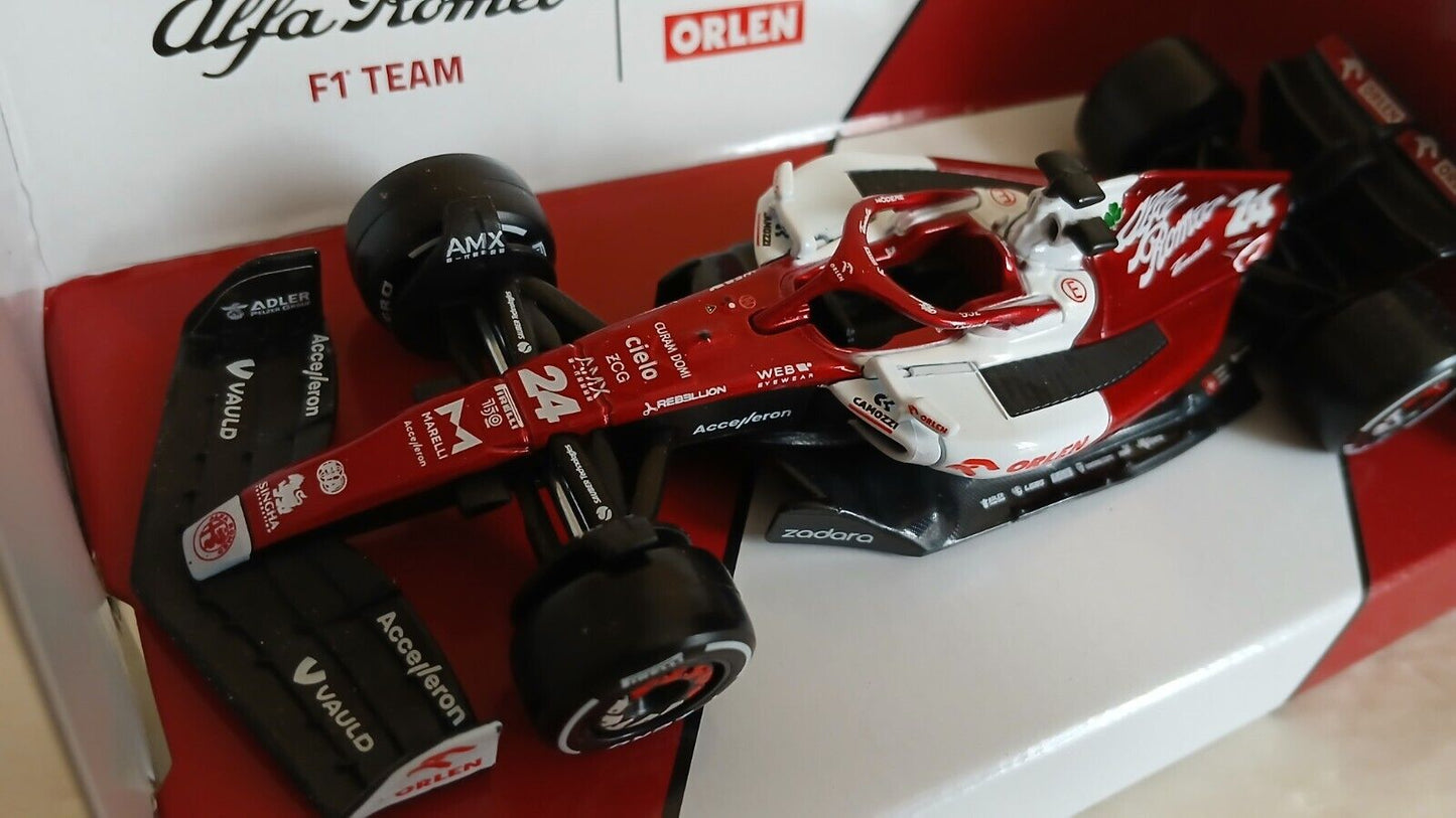 ALFA ROMEO C42 VALTTERI BOTTAS 2022 BURAGO SCALA 1/43