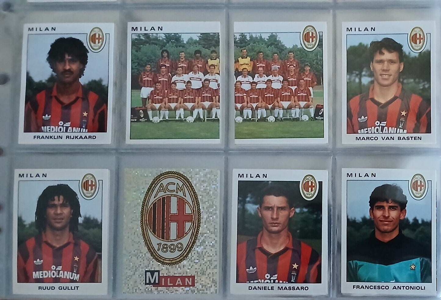 SET COMPLETO FIGURINE - FULL STICKERS SET FIGURINE CALCIATORI PANINI 1991-92