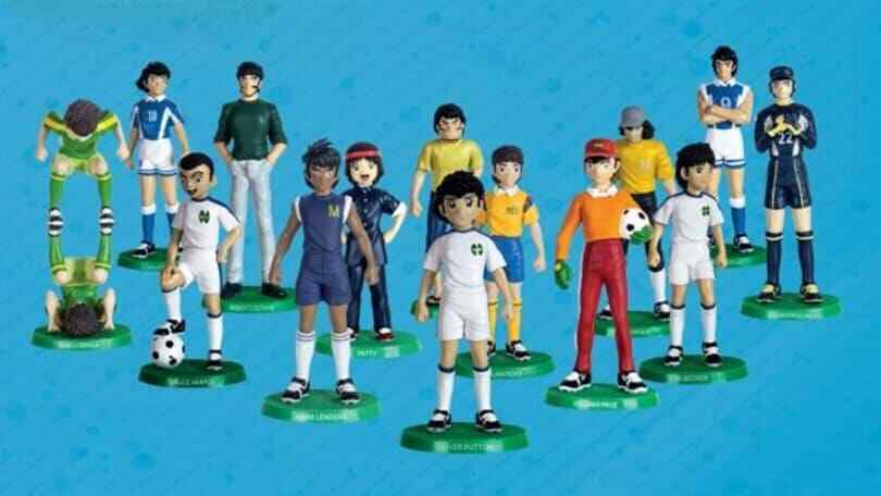 HOLLY E BENJI CAPITAIN TSUBASA SCEGLI LE ACTION FIGURES DAL MENU A TENDINA