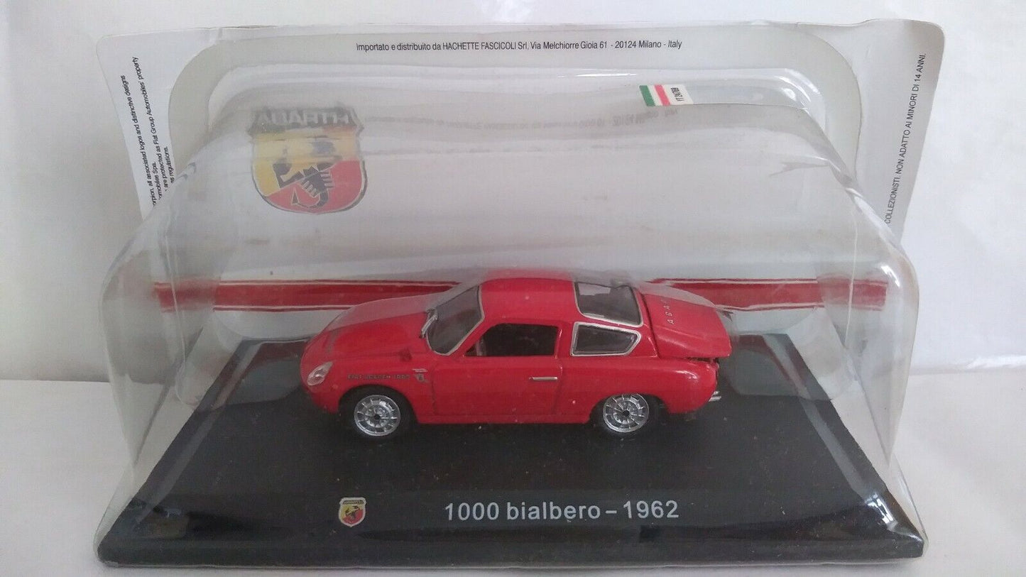 ABARTH COLLECTION 1:43 SCEGLI DAL MENU A TENDINA