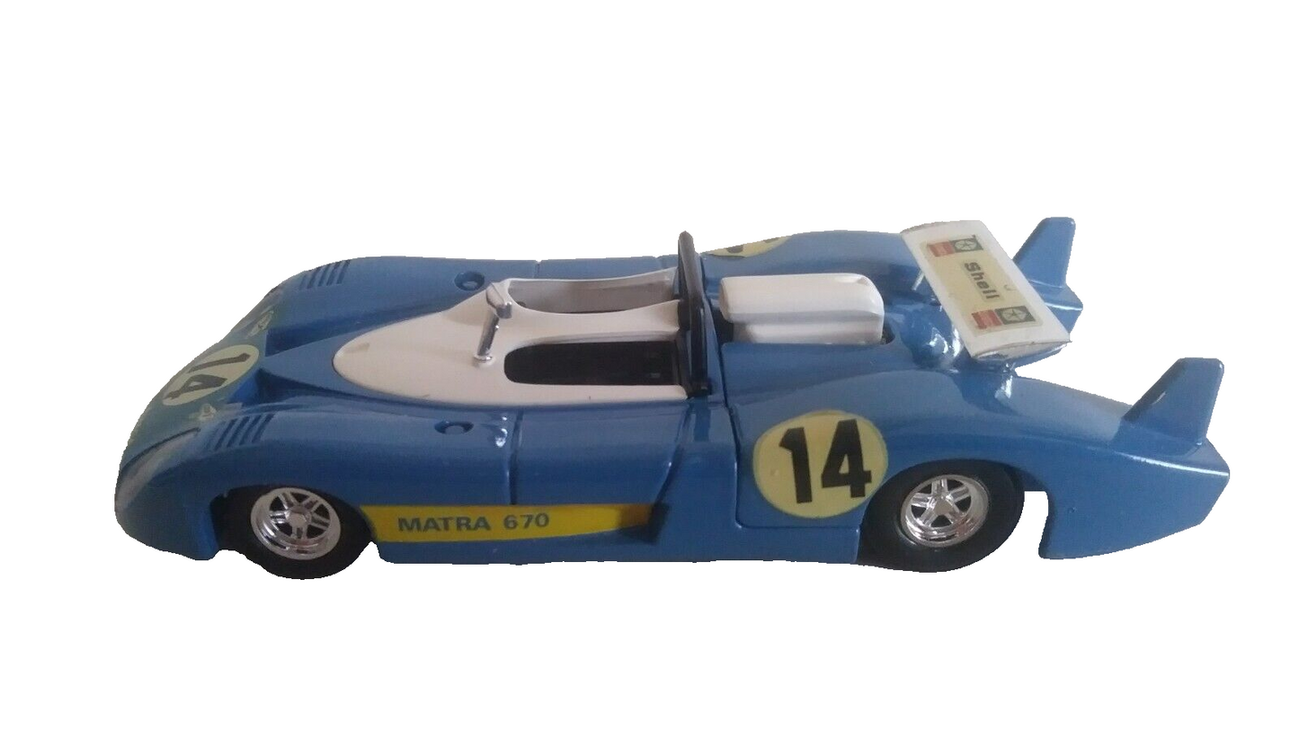 MATRA 670 LONGUE LE MANS 1972 SOLIDO SCALA 1/43