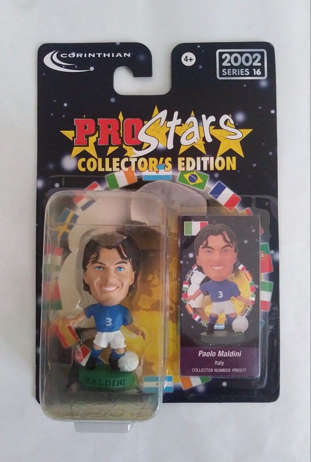 CORINTHIAN PROSTARS-SUPERSTARS SCEGLI LE ACTION FIGURES DAL MENU A TENDINA