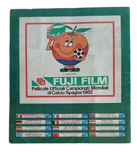 ALBUM CALCIATORI PANINI WORLD CUP ESPANA 82