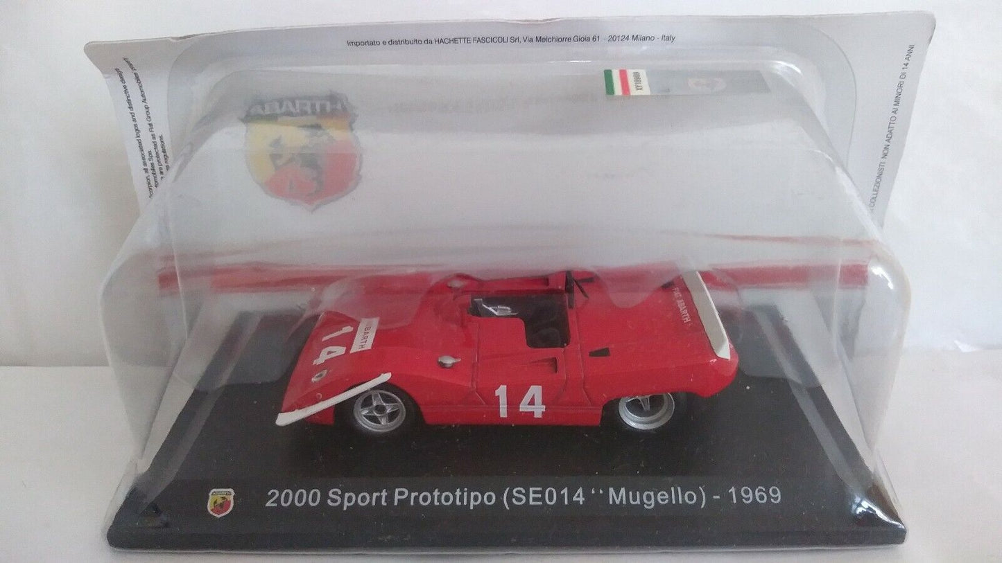 ABARTH COLLECTION 1:43 SCEGLI DAL MENU A TENDINA