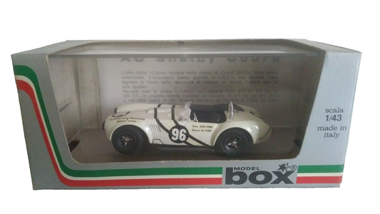 AC SHELBY COBRA MODEL BOX SCALA 1/43