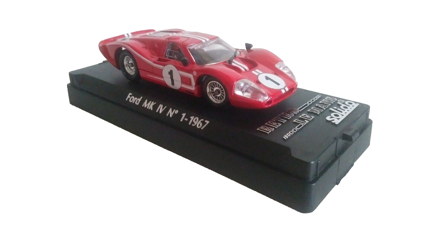 FORD MK IV N. 1 - 1967 SOLIDO SCALA 1/43