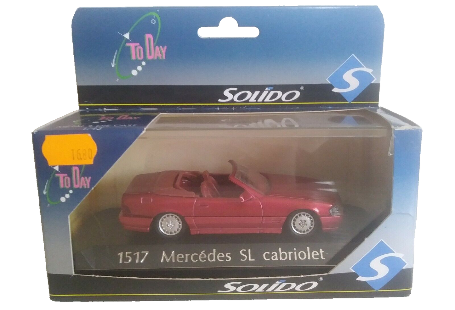 MERCEDES SL CABRIOLET SOLIDO 1/43