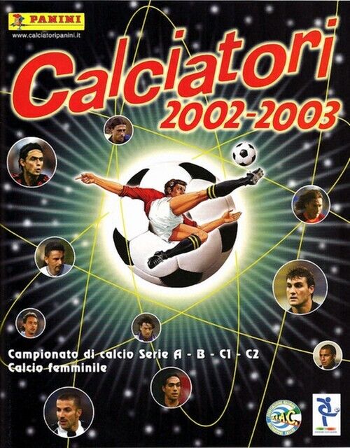 FIGURINE CALCIATORI PANINI 2002-03 SCEGLI DAL MENU A TENDINA