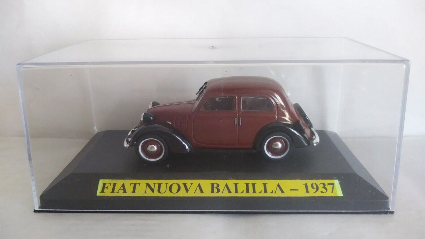 FIAT NUOVA BALILLA 1937 NOREV SCALA 1/43