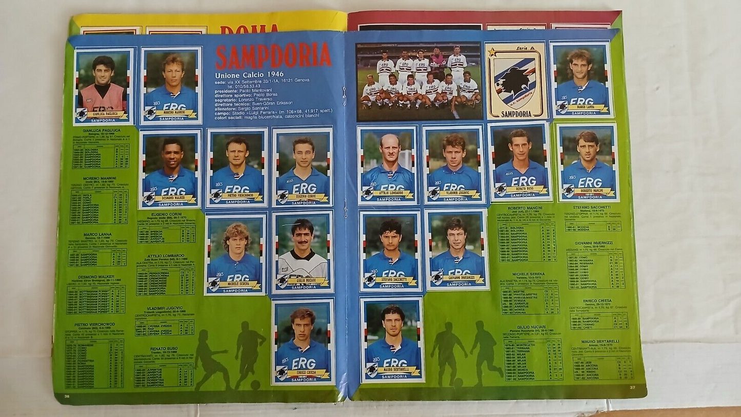 ALBUM CALCIATORI PANINI 1992-93 COMPLETO/FULL