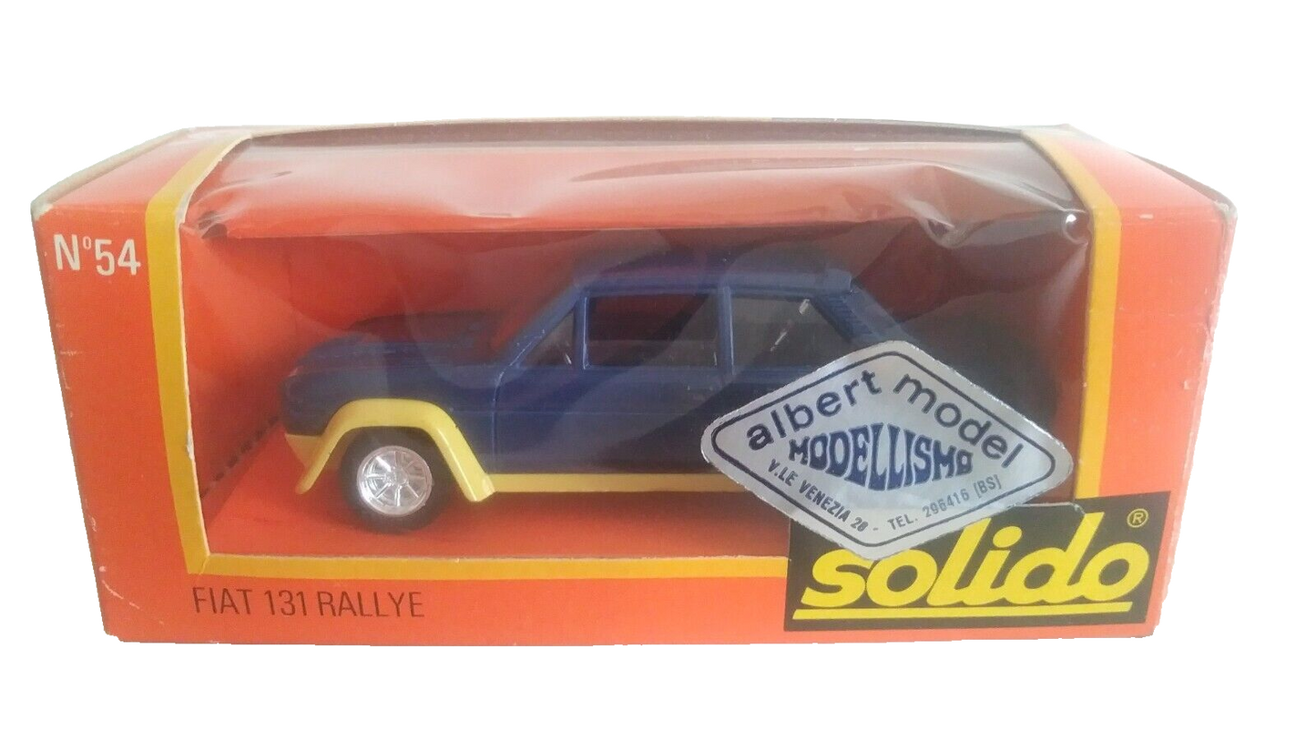 FIAT 131 RALLYE SOLIDO SCALA 1/43