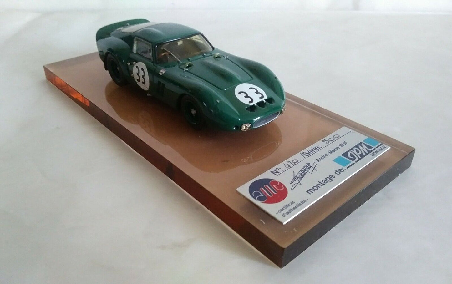 FERRARI GTO PIPER SUTCLIFE SPA 1965 AMR 1/43