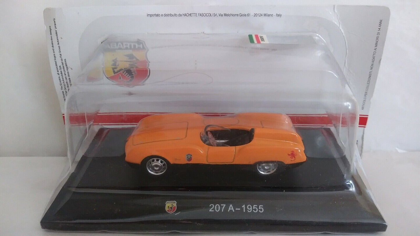 ABARTH COLLECTION 1:43 SCEGLI DAL MENU A TENDINA