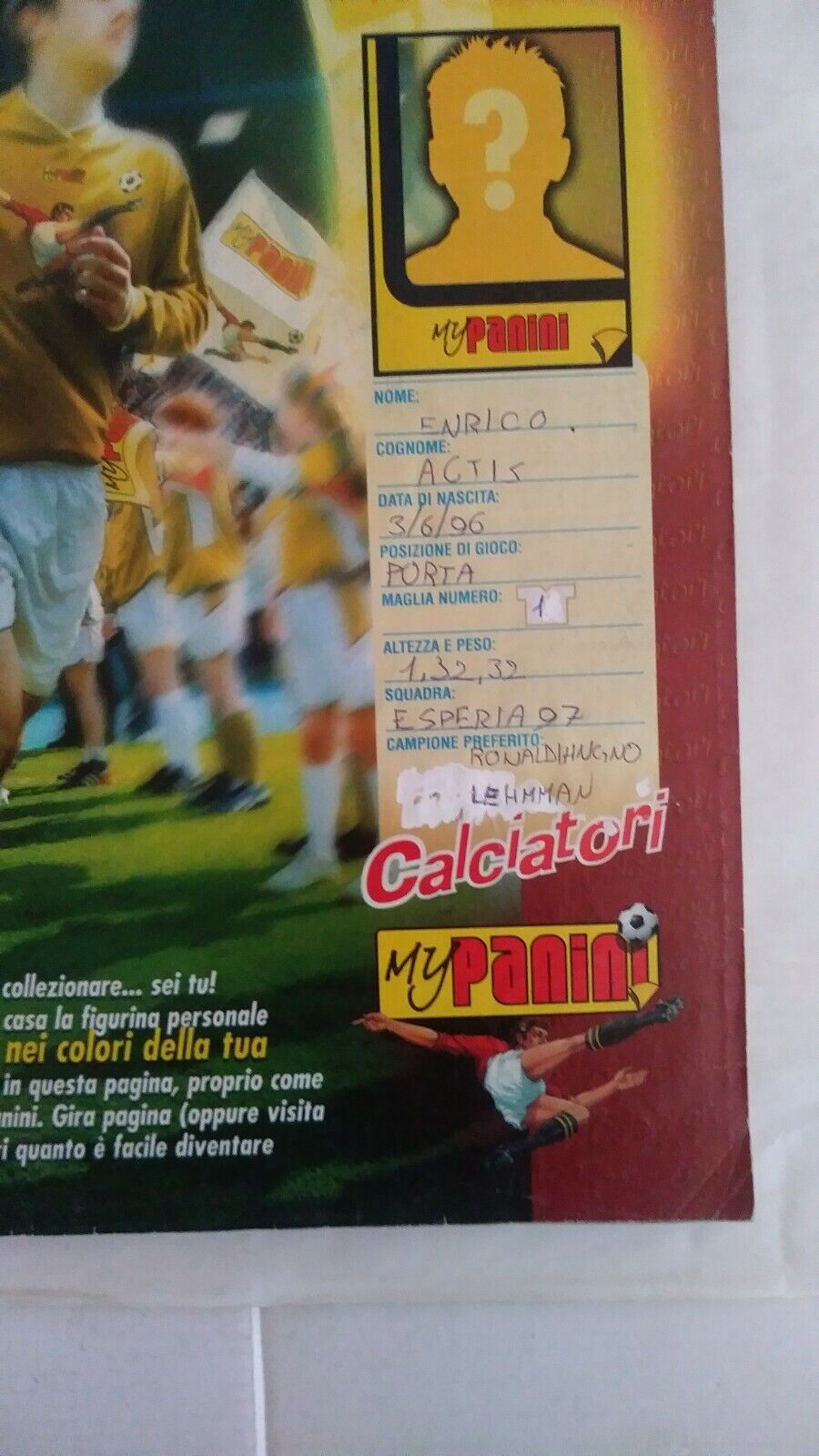 ALBUM CALCIATORI PANINI 2005-06