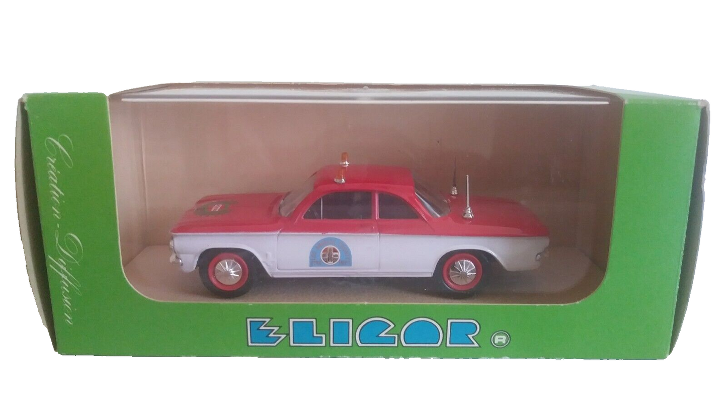 CHEVROLET CORVAIR "POMPIERS" 1962 ELIGOR SCALA 1/43