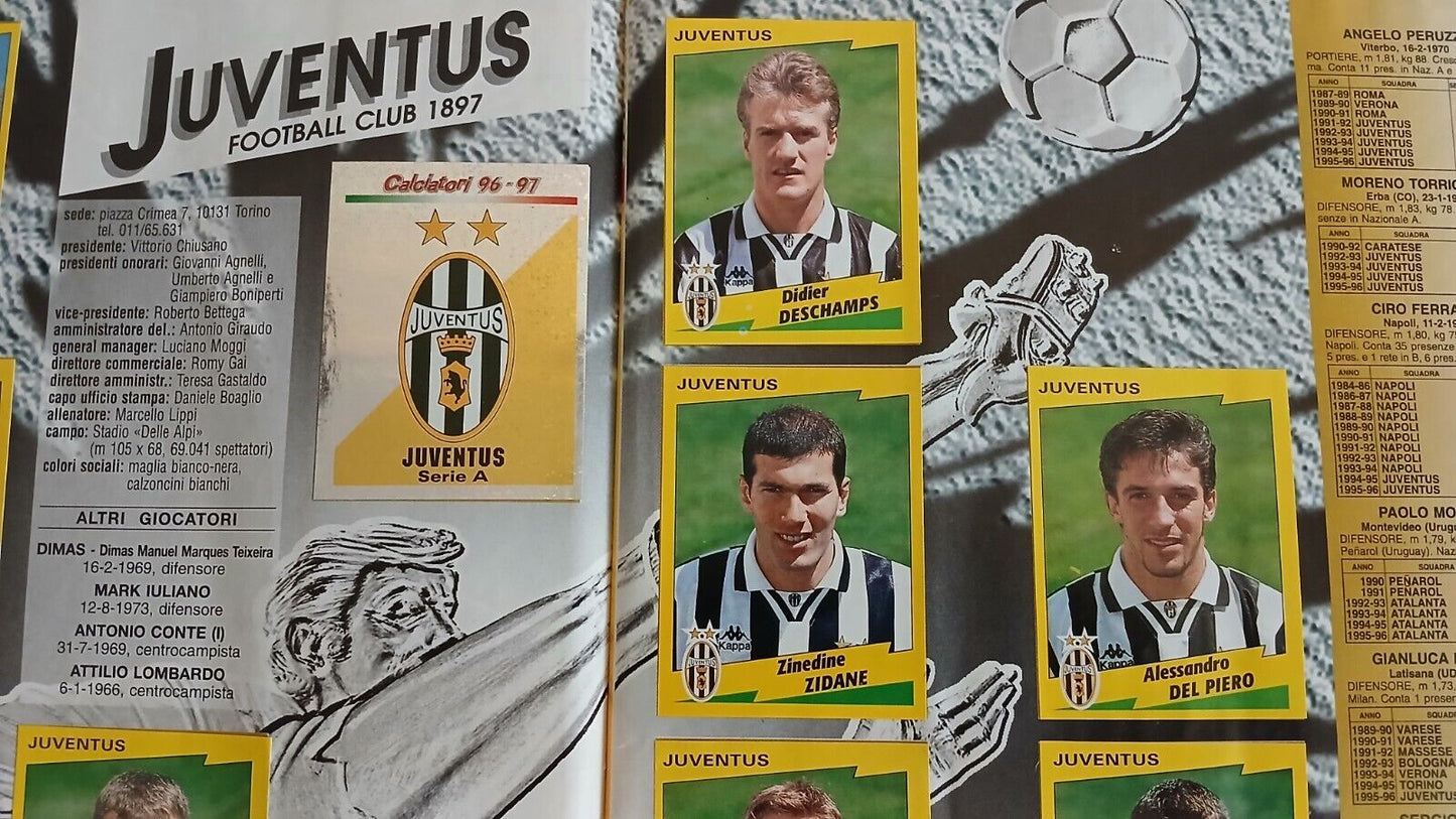 ALBUM CALCIATORI PANINI 1996-97