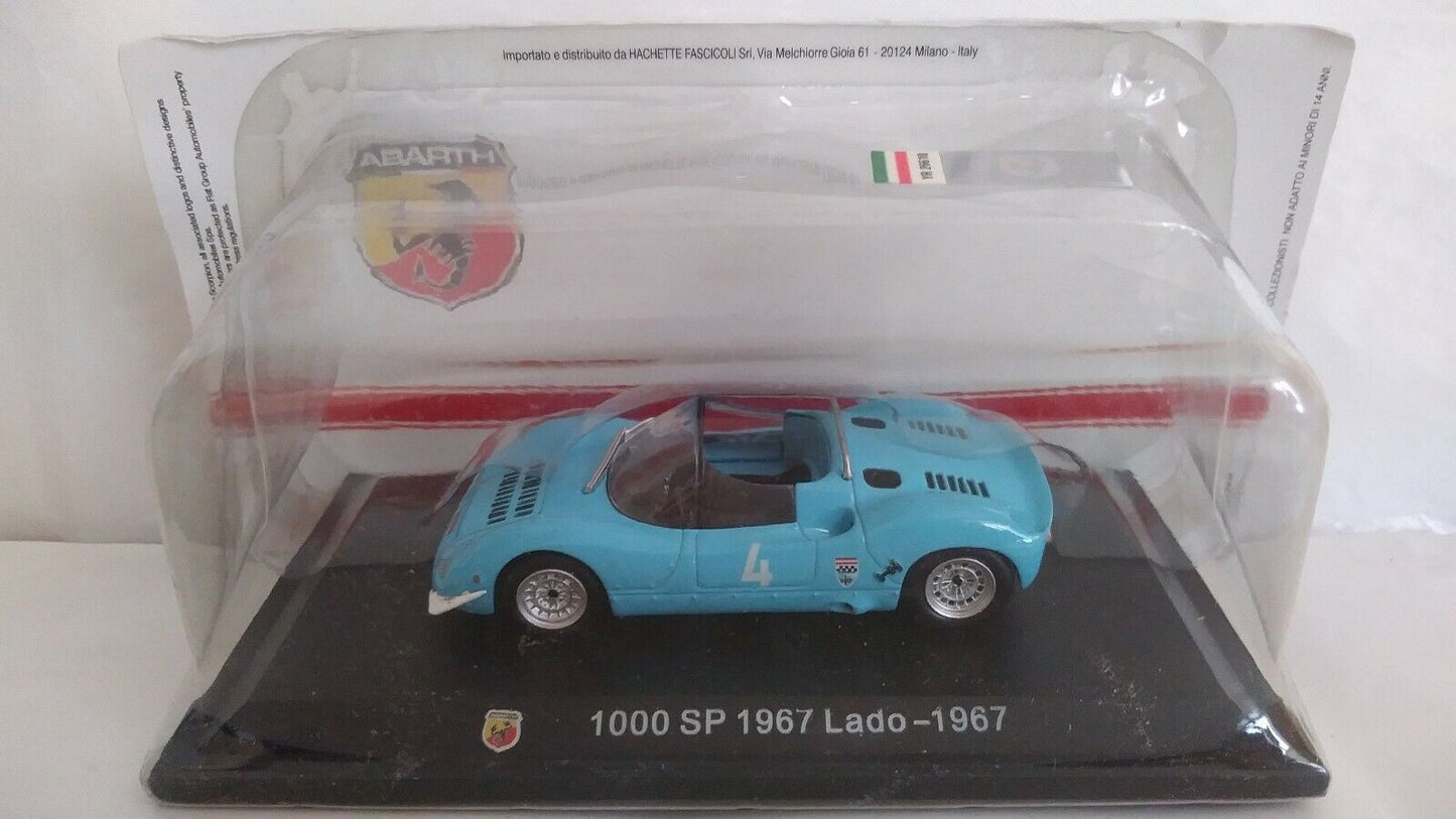 ABARTH COLLECTION 1:43 SCEGLI DAL MENU A TENDINA