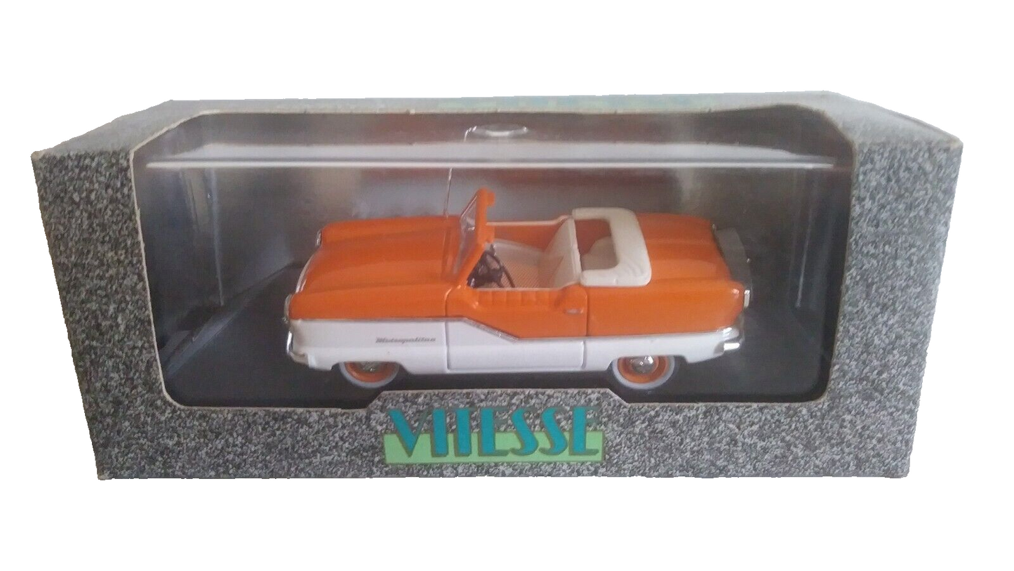 NASH METROPOLITAN OPEN CONVERTIBLE 1959 VITESSE SCALA 1/43