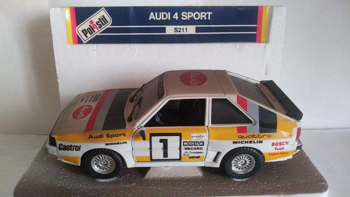 AUDI 4 SPORT POLISTIL SCALA 1/25