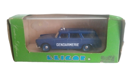 PEUGEOT 404 "GENDARMERIE" ELIGOR SCALA 1/43