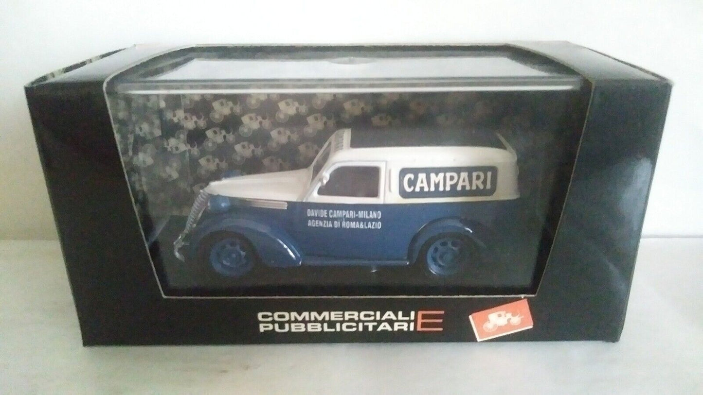 FIAT 1100 E FURGONE CAMPARI BRUMM 1/43