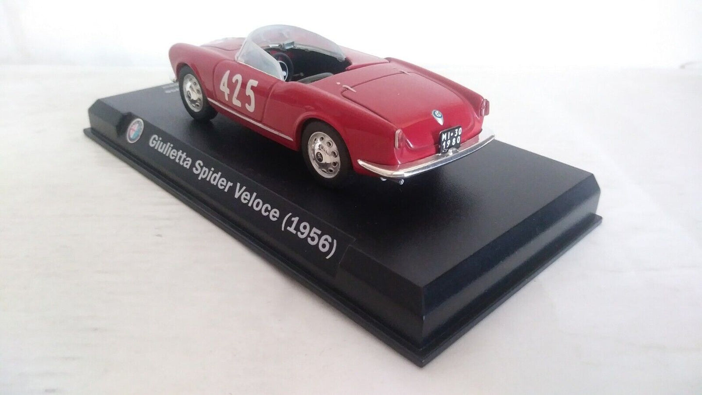 ALFA ROMEO GIULIETTA SPIDER VELOCE 1956 SCALA 1/43