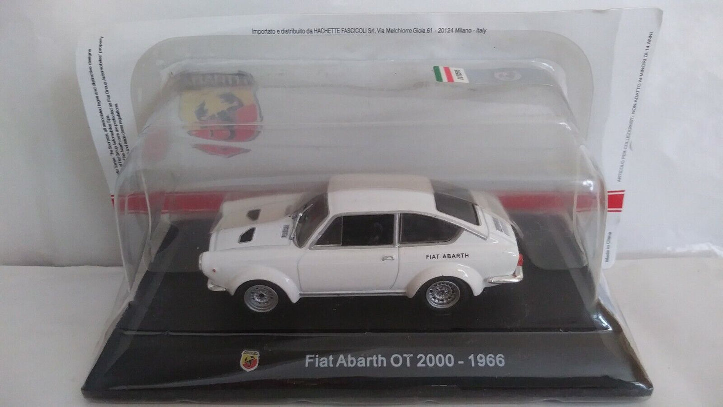 ABARTH COLLECTION 1:43 SCEGLI DAL MENU A TENDINA