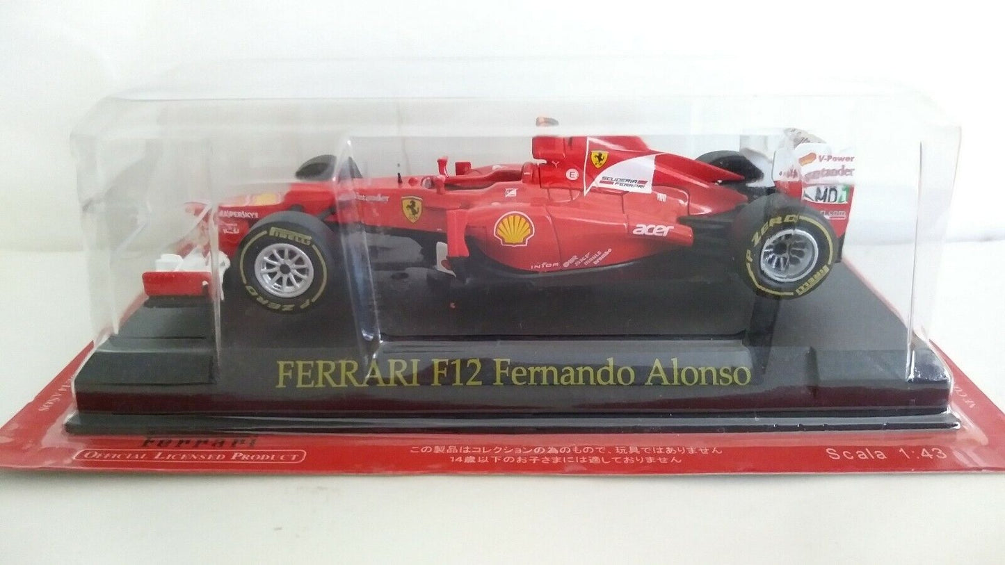 FERRARI F1 COLLECTION SCEGLI DAL MENU A TENDINA