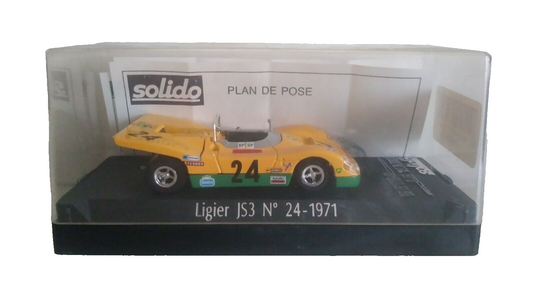 LIGIER JS3 N. 24 - 1971 SOLIDO SCALA 1/43