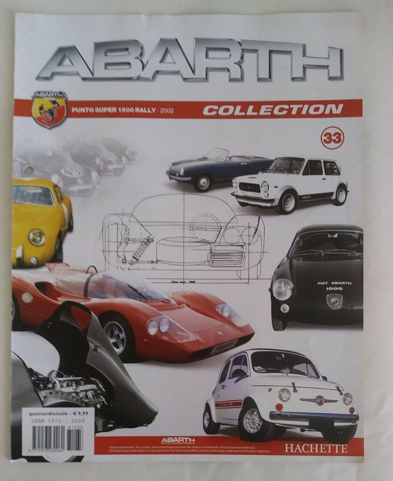 ABARTH COLLECTION FASCICOLI SCEGLI DAL MENU A TENDINA