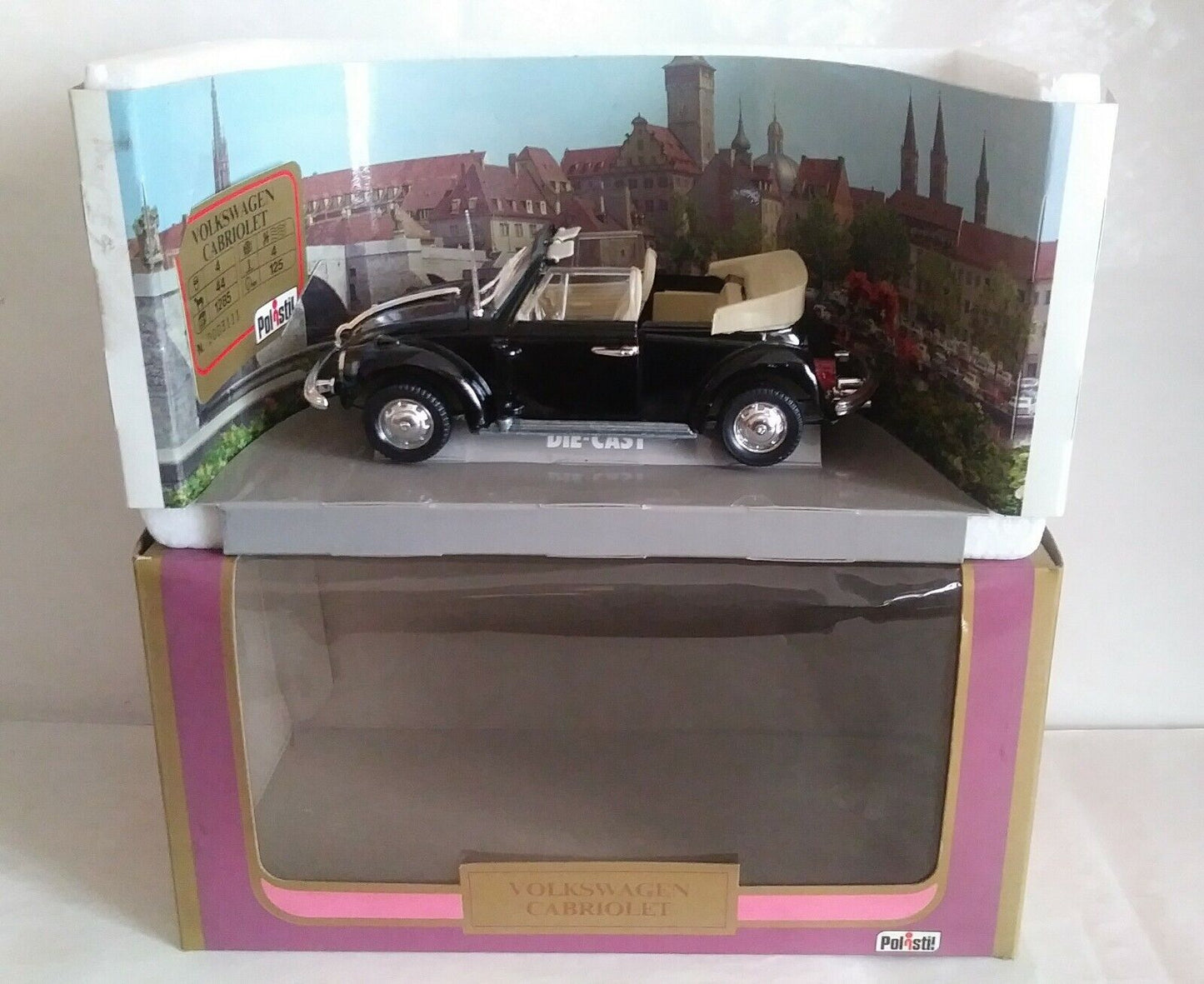 VOLKSWAGEN CABRIOLET POLISTIL SCALA 1/24