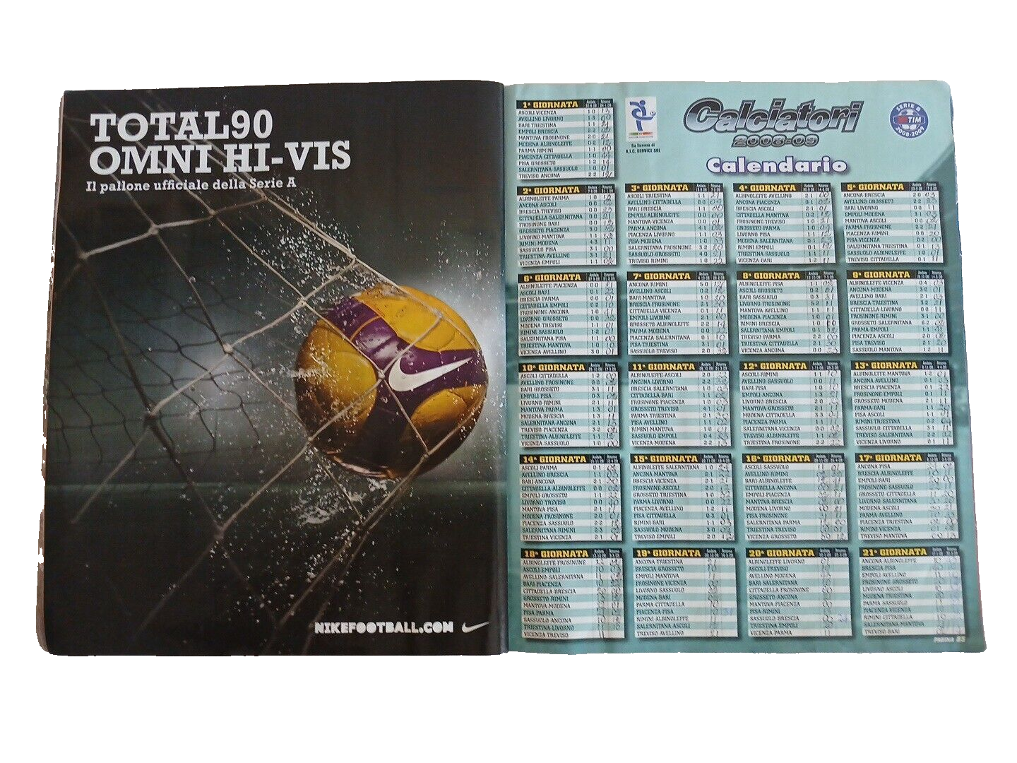 ALBUM CALCIATORI PANINI 2012-2013