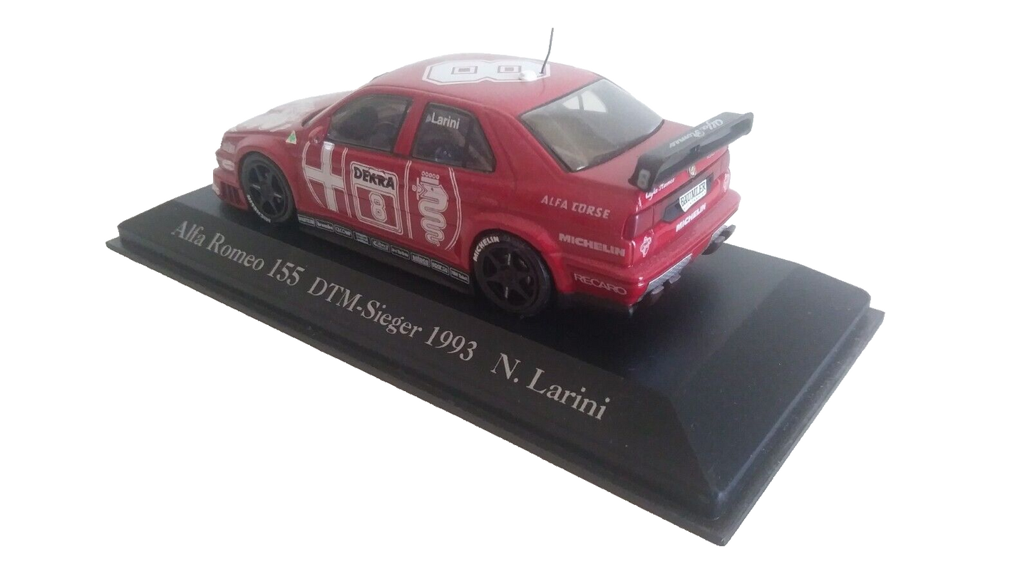 ALFA ROMEO 155 DTM-SIEGER 1993 (N. LARINI) MINICHAMPS SCALA 1/43