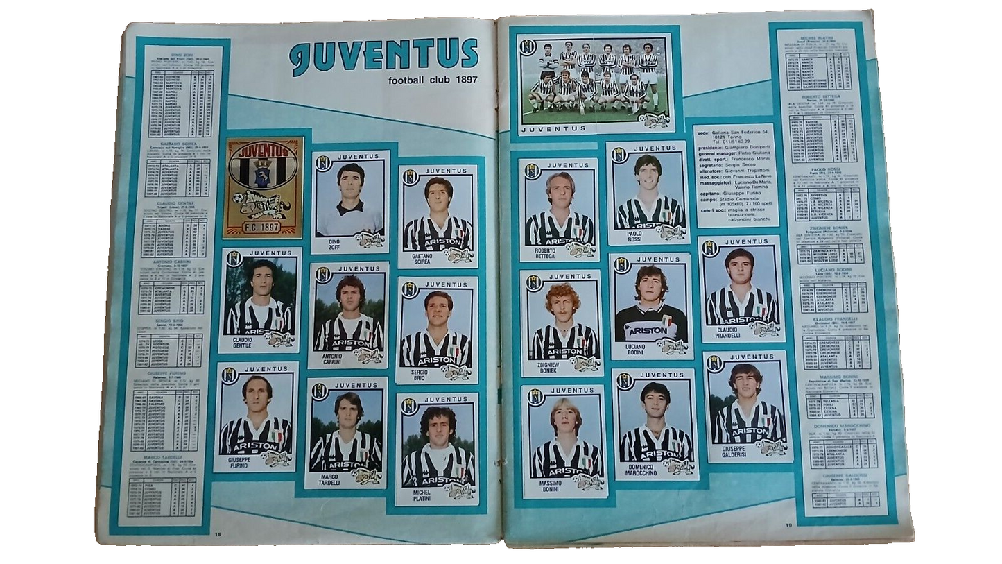 ALBUM CALCIATORI PANINI 1982-83 COMPLETO/FULL