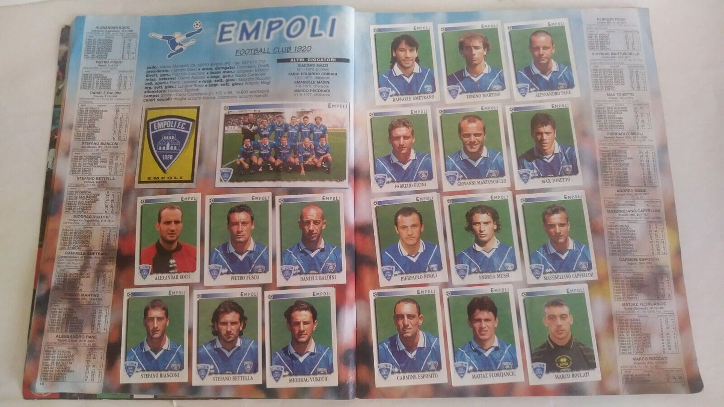 ALBUM CALCIATORI PANINI 1997-98