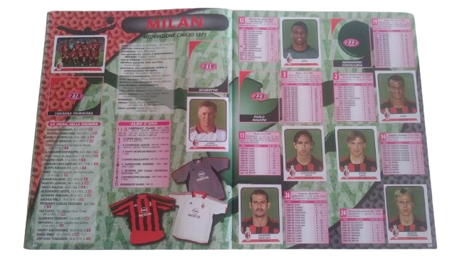 ALBUM CALCIATORI PANINI 2003-04