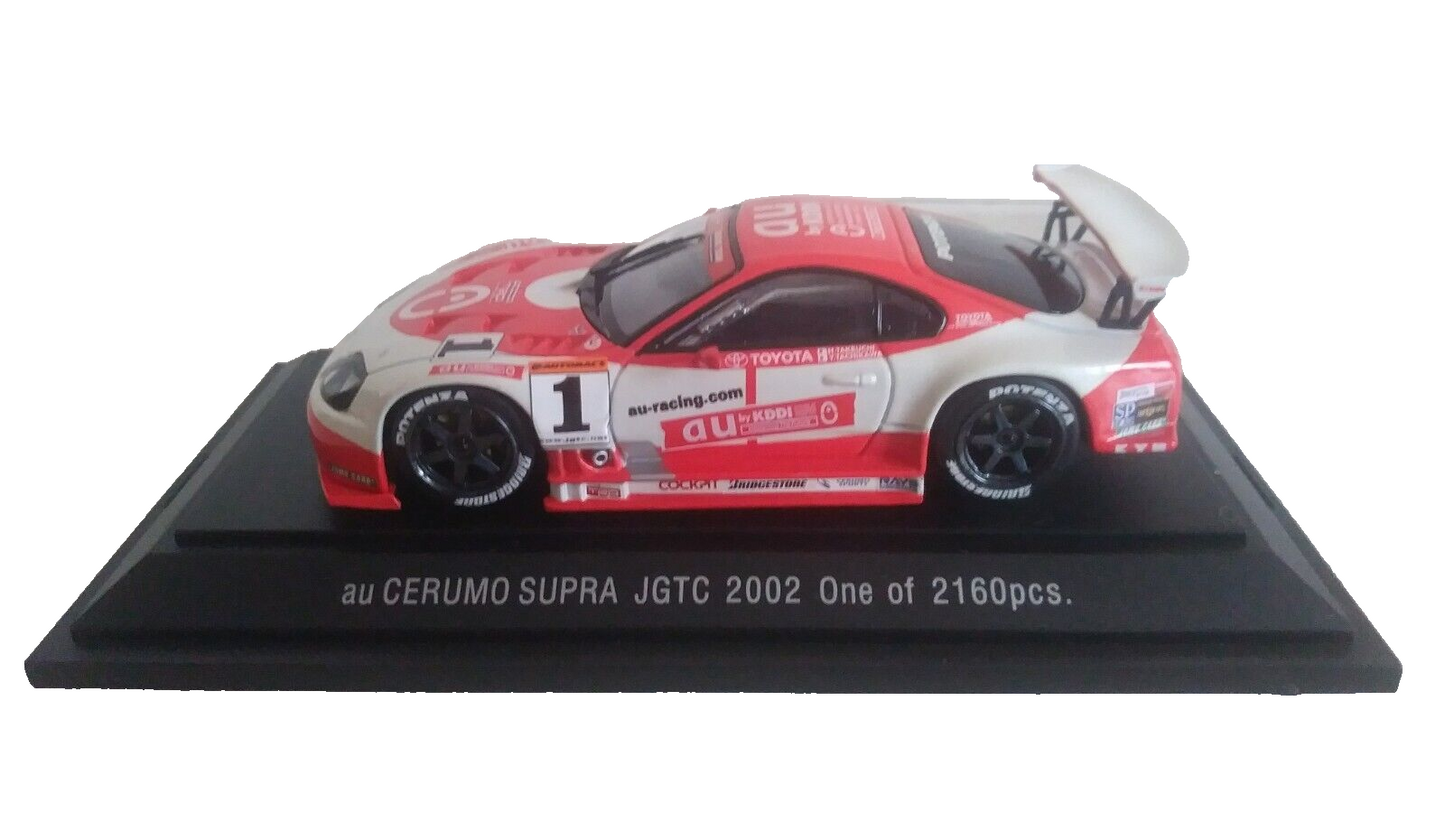 TOYOTA AU CERUMO  SUPRA JGTC 2002 EBBRO 1/43