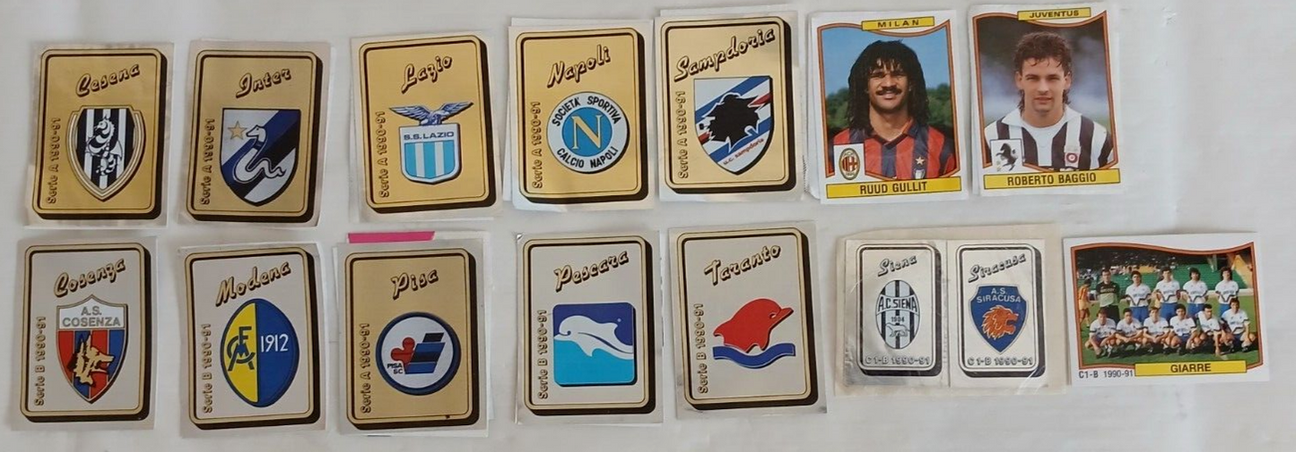 LOTTO 126 FIGURINE CALCIATORI PANINI DA RECUPERE