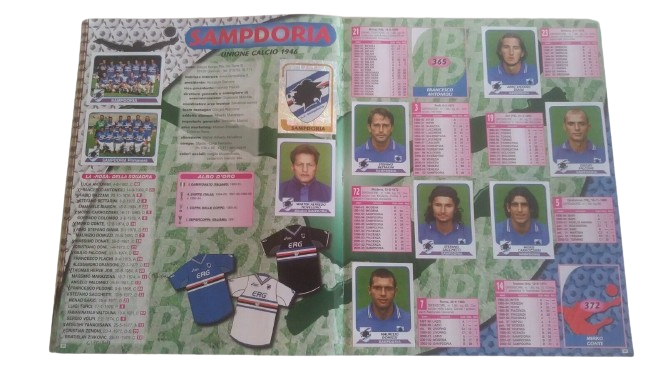 ALBUM CALCIATORI PANINI 2003-04