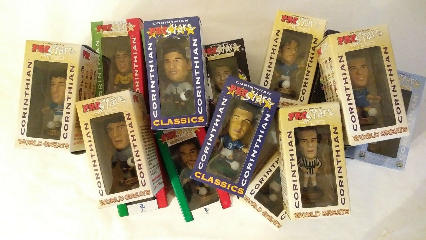 CORINTHIAN PROSTARS-SUPERSTARS SCEGLI LE ACTION FIGURES DAL MENU A TENDINA